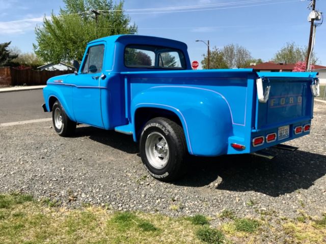 1962 Blue Ford F-100