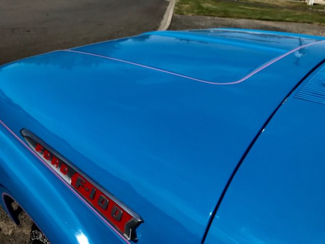 1962 Blue Ford F-100