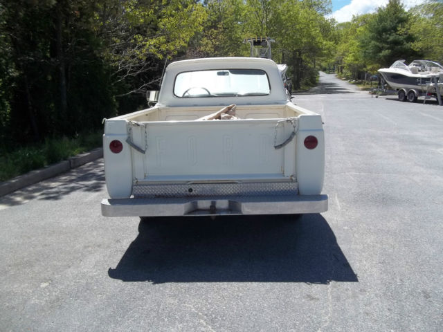 1962 White Ford F-100