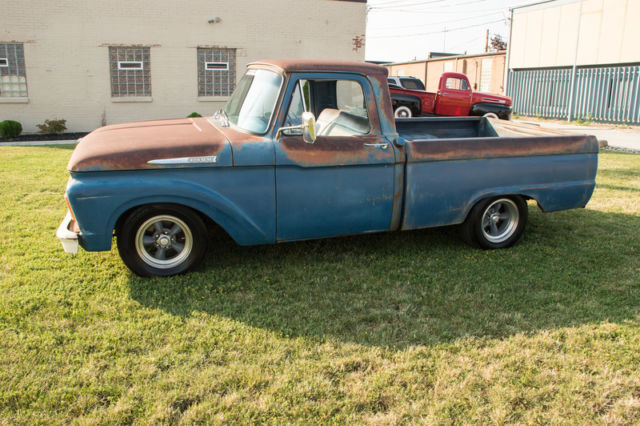 1962 Blue Ford F-100 Standard Cab Pickup