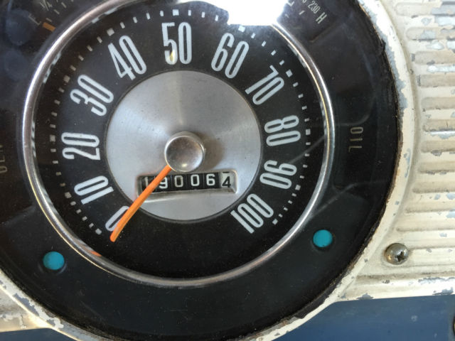 1962 Blue Ford F-250 --