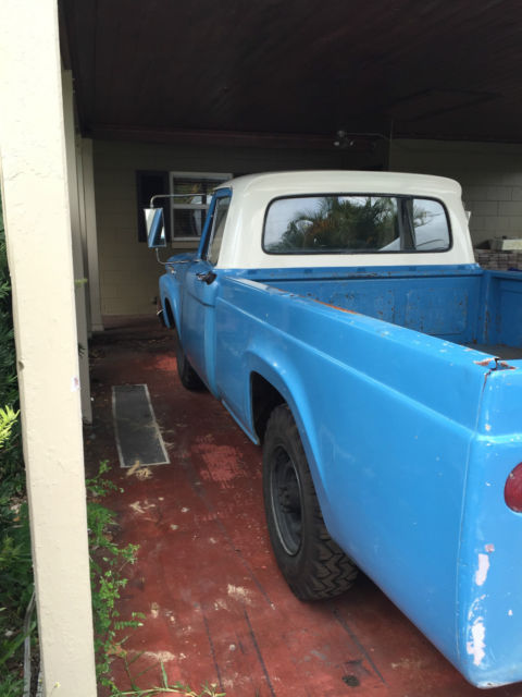 1962 Blue Ford F-250 --