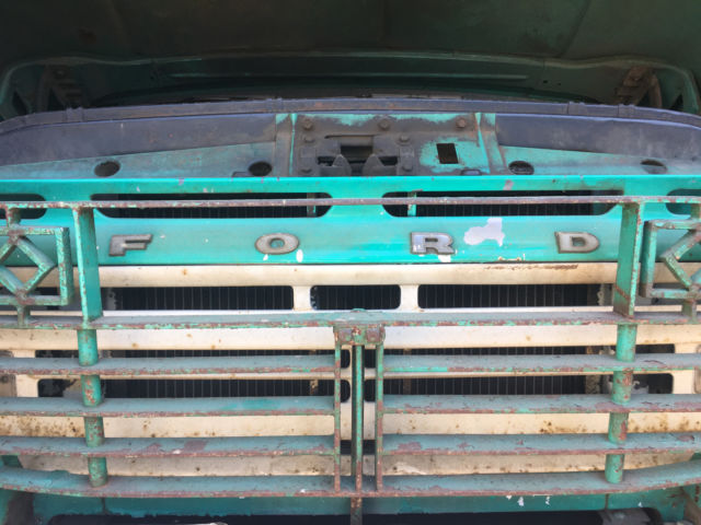 1962 Green Ford F-350 Cab & Chassis