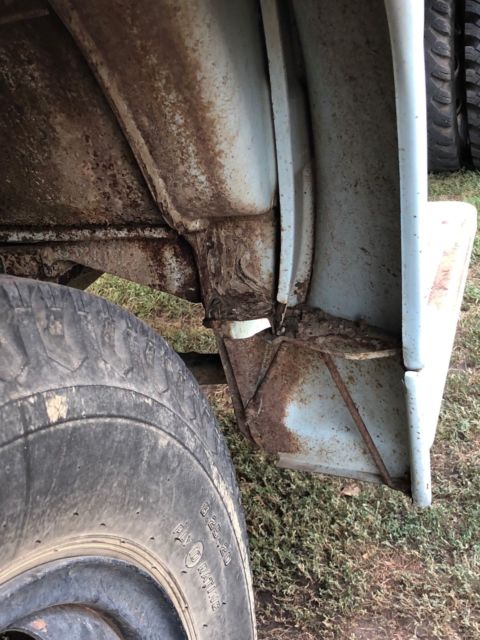 1962 LT BLUE Chevrolet F-600