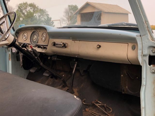 1962 LT BLUE Chevrolet F-600