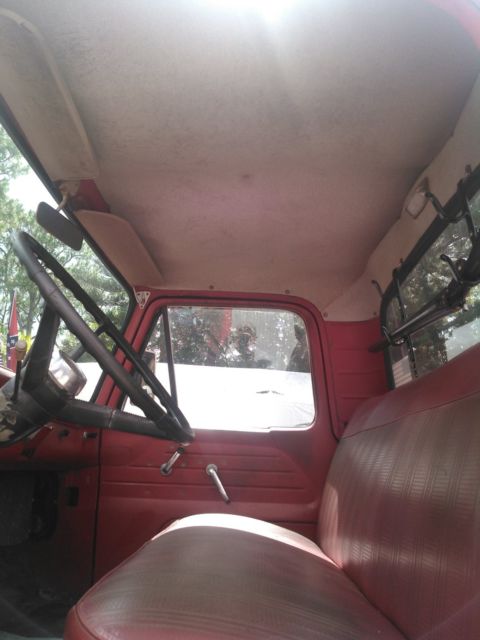 1962 Red ford f100 f100 Extended Cab Pickup