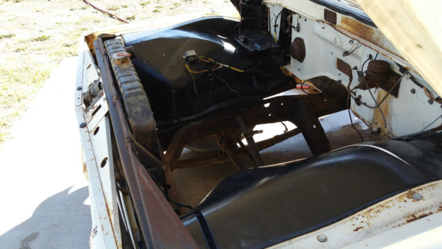 1962 White Ford F-100 Standard Cab Pickup