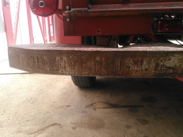 1962 Red ford f100 f100 Extended Cab Pickup