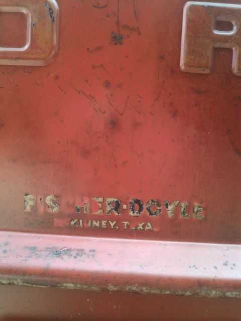 1962 Red ford f100 f100 Extended Cab Pickup