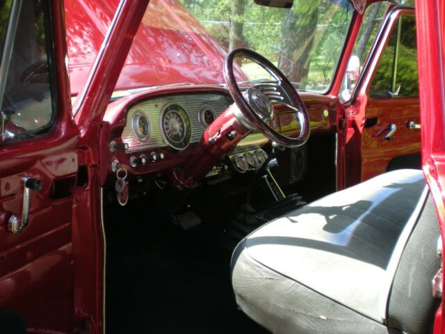 1962 Red Ford F-100 Standard Cab Pickup