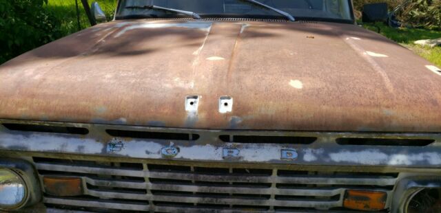 1962 White Ford F-100 Pickup Truck