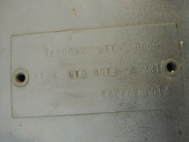 1962 White Ford F-100 Pickup Truck