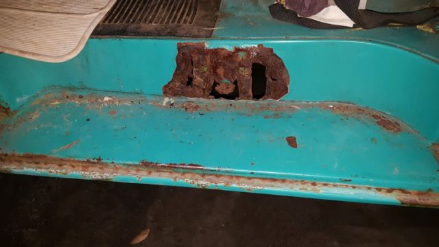 1962 Turquoise Ford F-100 Standard Cab Pickup