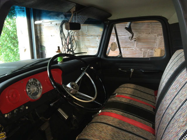 1962 Black Ford F-100