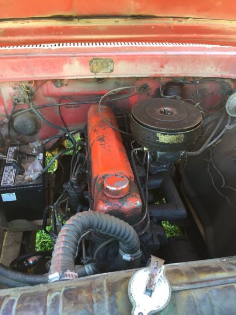 1962 red Ford F-150 pickup