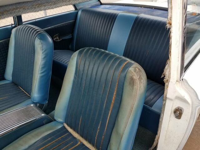 1962 White Ford Fairlane Coupe