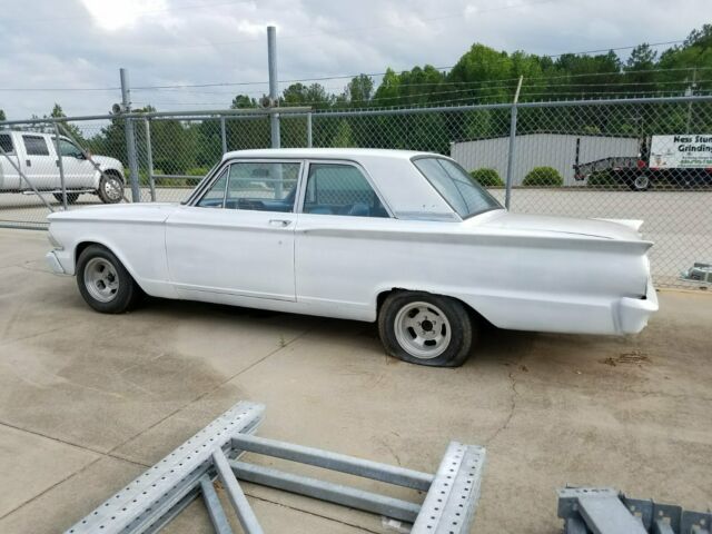 1962 White Ford Fairlane Coupe