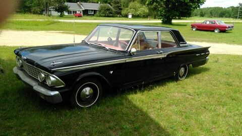 1962 Black Ford Fairlane Sedan