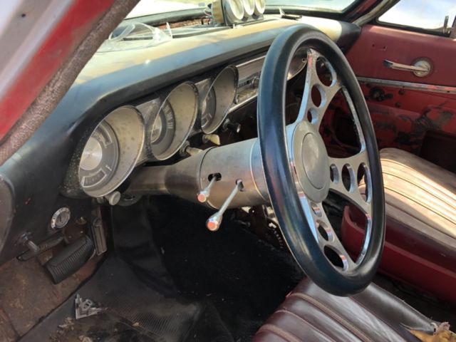 1962 Primer Ford Fairlane Coupe