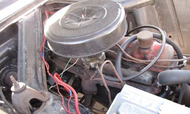 1962 gray primer Ford Falcon