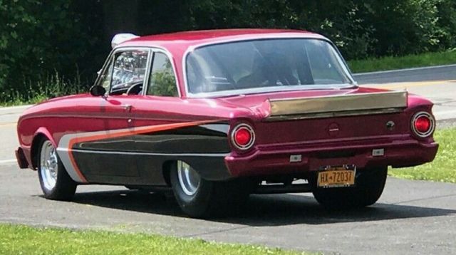 1962 Burgundy Ford Falcon Coupe