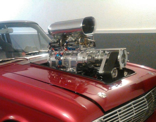 1962 Burgundy Ford Falcon Coupe