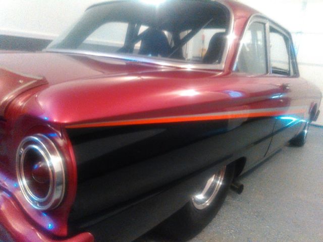 1962 Burgundy Ford Falcon Coupe