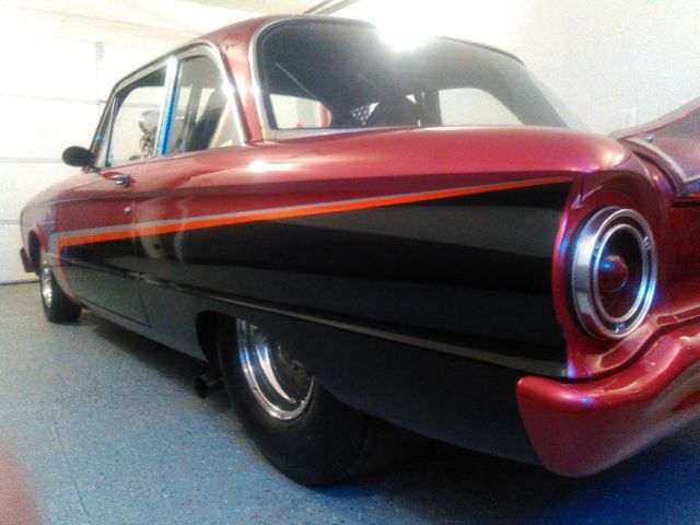 1962 Burgundy Ford Falcon Coupe