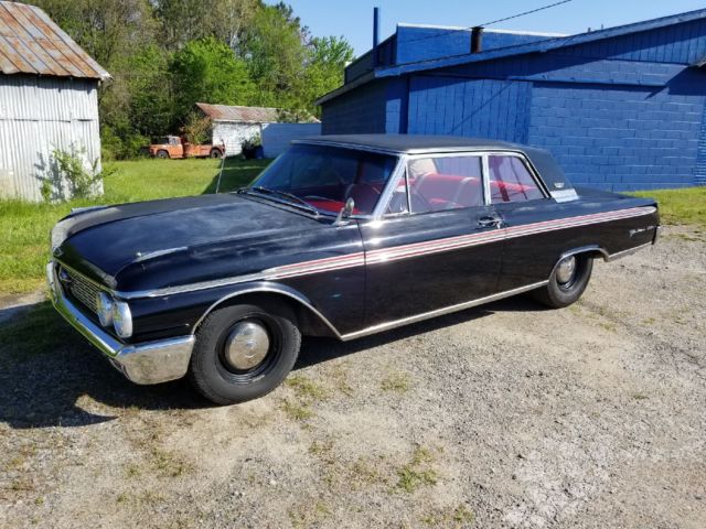 1962 Black Ford Galaxie Sedan