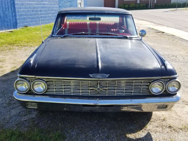 1962 Black Ford Galaxie Sedan