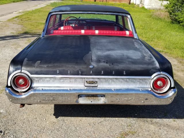 1962 Black Ford Galaxie Sedan