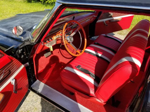 1962 Black Ford Galaxie Sedan
