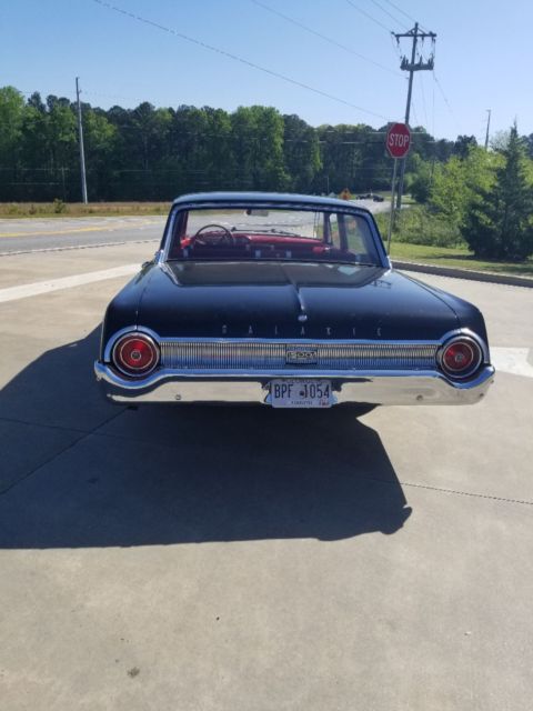 1962 Black Ford Galaxie