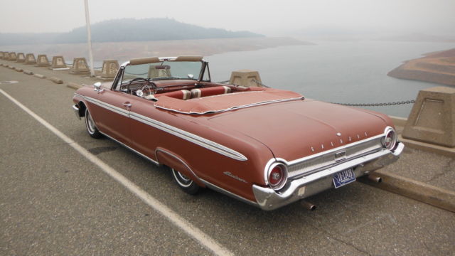 1962 Chestnut Metallic Ford Galaxie Convertible