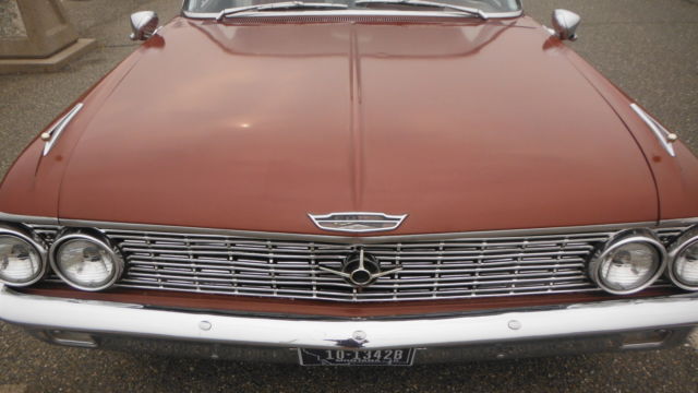 1962 Chestnut Metallic Ford Galaxie Convertible