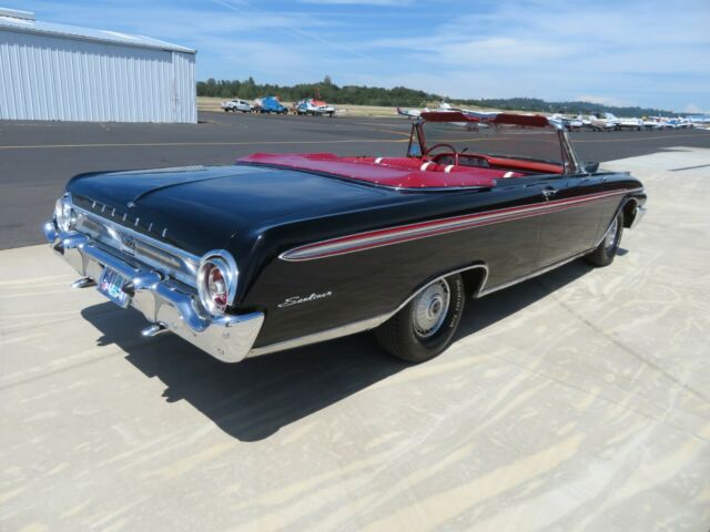 1962 Black Ford Galaxie Convertible