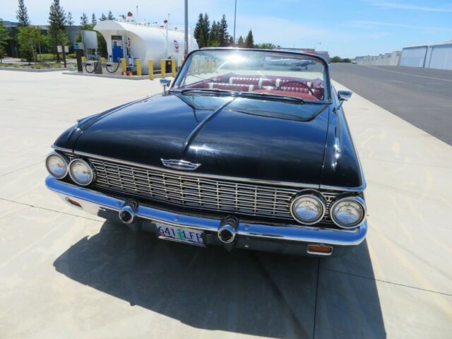 1962 Black Ford Galaxie Convertible