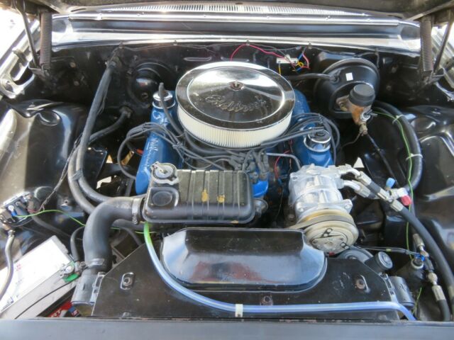 1962 Black Ford Galaxie Convertible