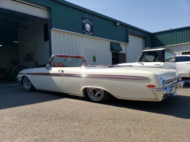 1962 White Ford Galaxie Convertible