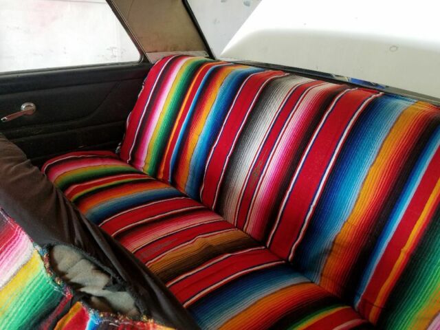 1962 White Ford Galaxie Coupe