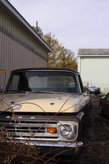 1962 Blue Ford F-100 Standard Cab Pickup