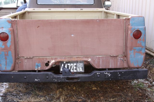 1962 Blue Ford F-100 Standard Cab Pickup