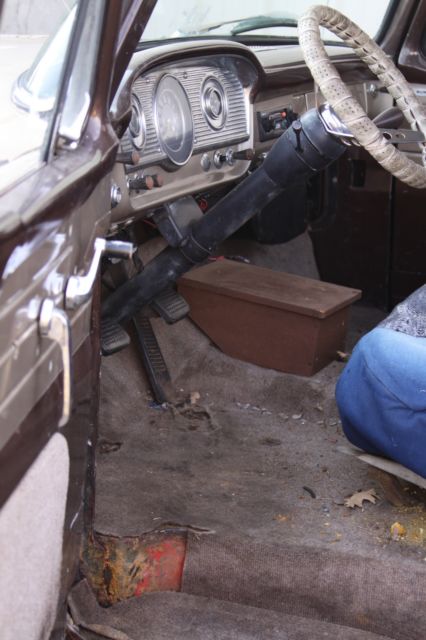 1962 Blue Ford F-100 Standard Cab Pickup