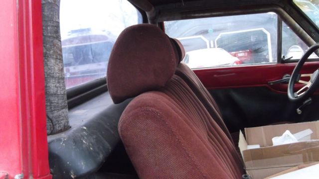 1962 Red Ford Ranchero