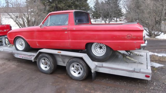 1962 Red Ford Ranchero