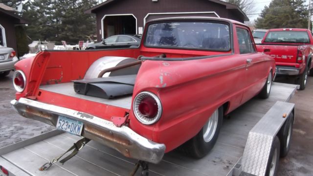 1962 Red Ford Ranchero