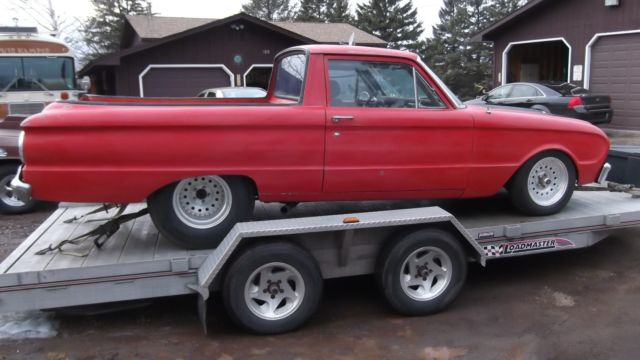 1962 Red Ford Ranchero