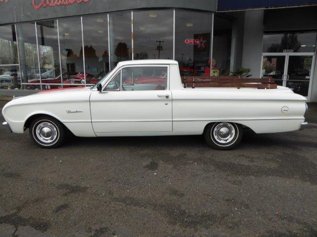 1962 White Ford Ranchero