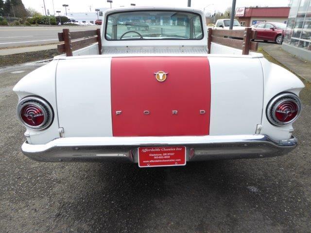 1962 White Ford Ranchero