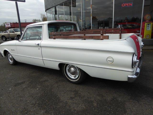 1962 White Ford Ranchero